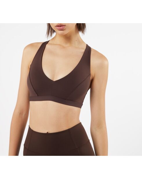 Soutien-gorge sans armature Stronger marron