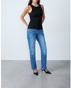 Camiseta negra sin mangas Steffie