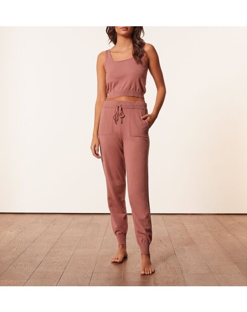 Chaya tanktop in terracotta