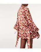 Déshabillé Yena bordeaux grenat