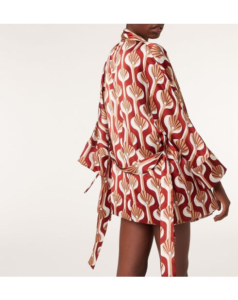 Déshabillé Yena bordeaux grenat