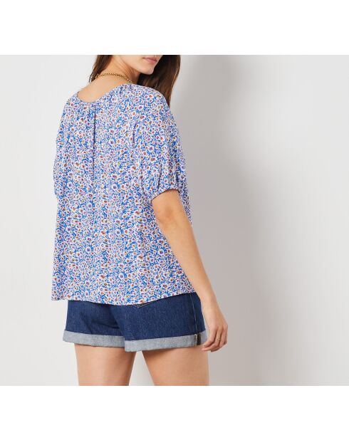 Blusa Lelix stampata multicolor