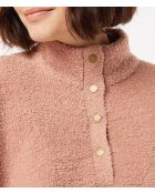 Bijan blush poncho