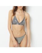 Furista zilveren driehoekige beugelbeha