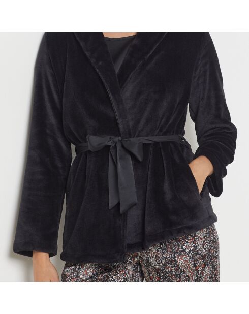 Pyjama trois pièces Kalev noir