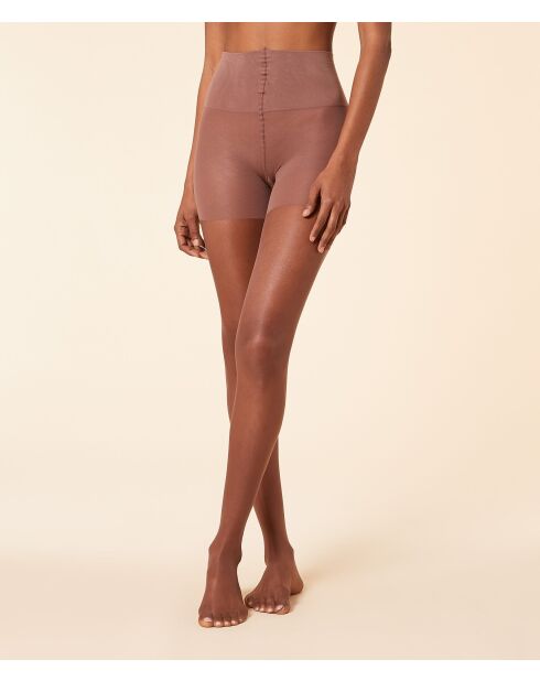 Collant Modelant marron