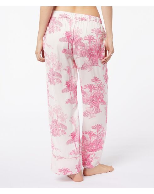 Inea roze broek met print