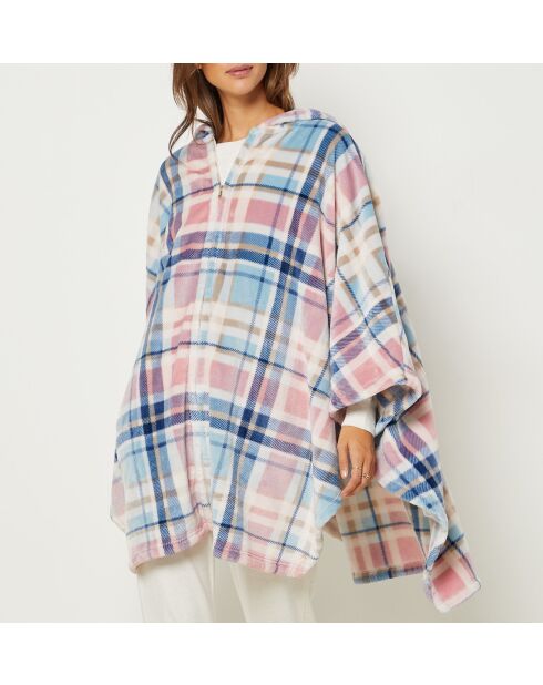 Pink Oden poncho