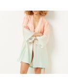 Tiara-Nachthemd mit rosafarbenem Hintergrund