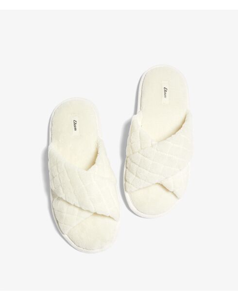 Tongs Jodia blanches