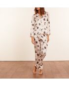 Ecrufarbenes Hemd Asthro