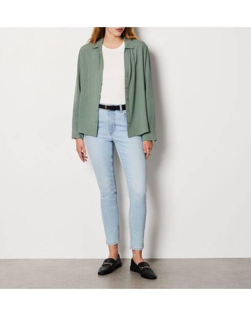 Novila khaki olijfgroen hemd