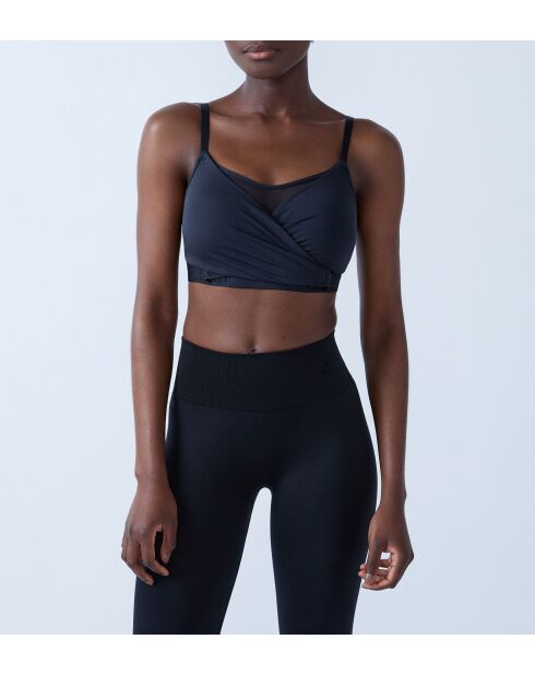 Adapt schwarzer Bügel-BH