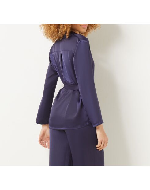 Camisa azul medianoche Mery