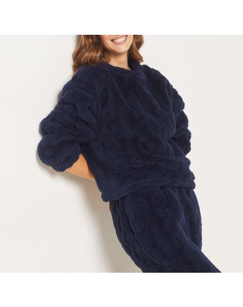 Sudadera azul marino Nalane