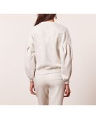 Lichtgrijs sweatshirt Achile