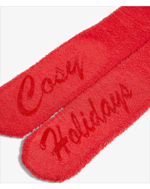 Chaussettes Noel Box Red rouges