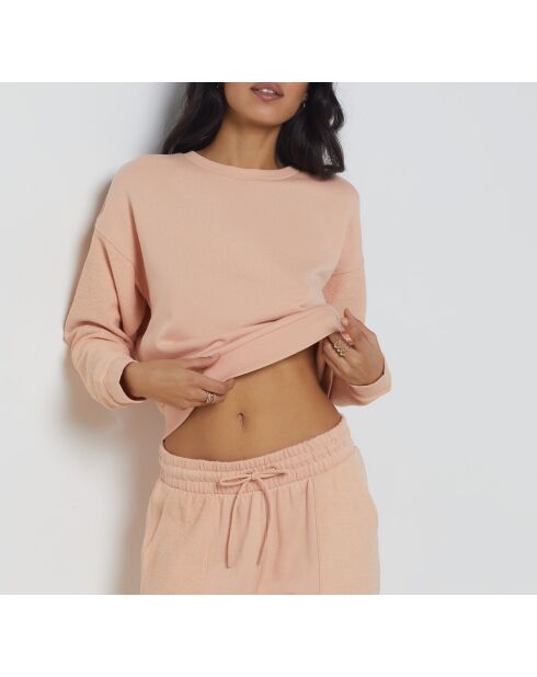 Sweatshirt Esty peche
