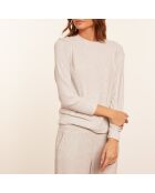 Amythis hellgraues Sweatshirt