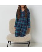 Marineblauwe tweedelige pyjama van Jadden Kids