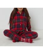 Rode tweedelige pyjama van Vaclad Kids