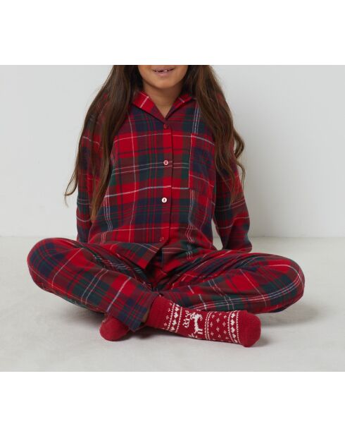Rode tweedelige pyjama van Vaclad Kids