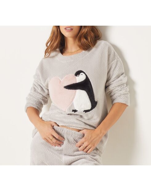 Sweatshirt Natty gris