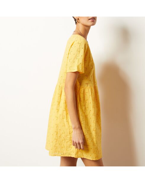 Cassie zonnegele jurk