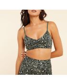 Sujetador Edith con aros multicolor