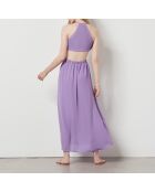 Fedena lavendelblauwe jurk