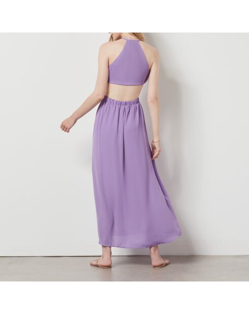 Fedena lavendelblauwe jurk