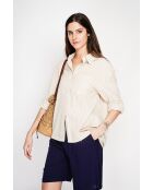 Roxanne hemd van linnenmix