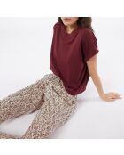 Sana broek met zalm en perzik