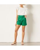 Nilgrüne Calvin-Shorts