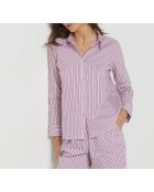 Charlyn malvenfarbenes Hemd