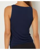 Warm Me Up Lace Middernachtblauwe tanktop