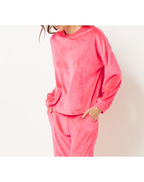 Sweatshirt Dunkan fushia