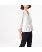 Ecru blouse Perla