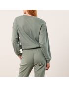 Khakifarbenes olivgrünes Top