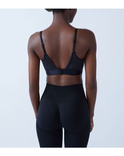 Adapt schwarzer Bügel-BH