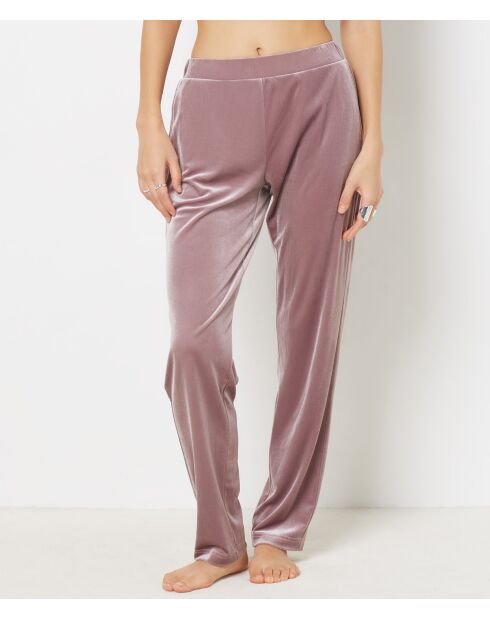 Pantalon Bellah mauve