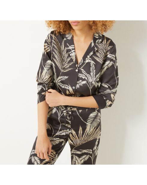 Schwarzes Nuri-Shirt