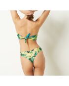 Verso Bügel-BH gedruckt auf blaugrünem Hintergrund