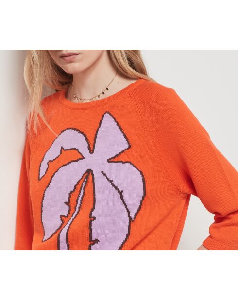 Maglione arancione Carmen pap