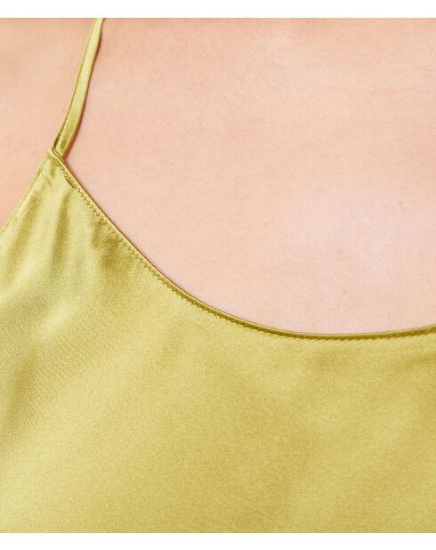 Nachtjapon met parelmoer anijs