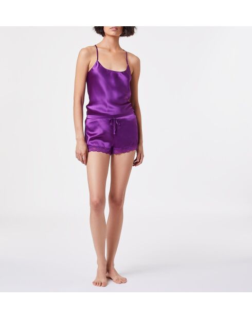 Camisola morada nacarada