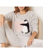 Graues Sweatshirt Natty