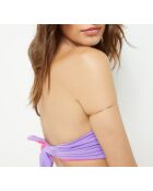 Soutien-gorge sans armature bandeau et sans coque Verso lilas