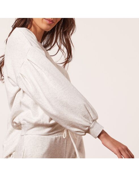 Sweatshirt Achile gris clair