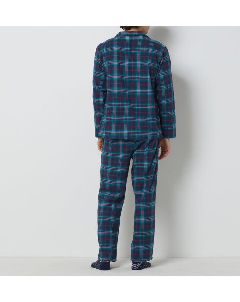 Pijama azul marino de dos piezas Jadden para hombre